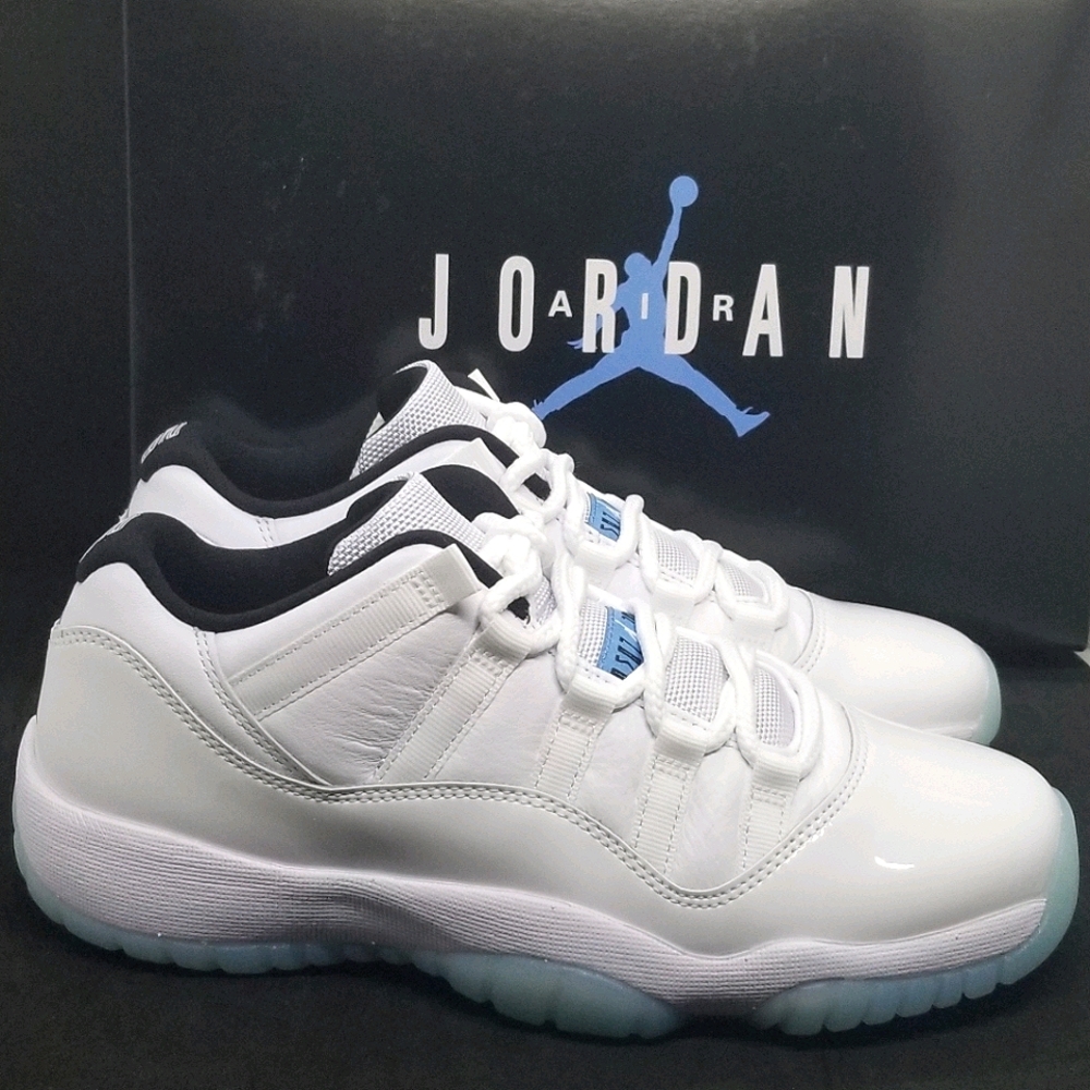 π Air Jordan 11 Retro Low "Legend Blue" - Picture 1 of 13
